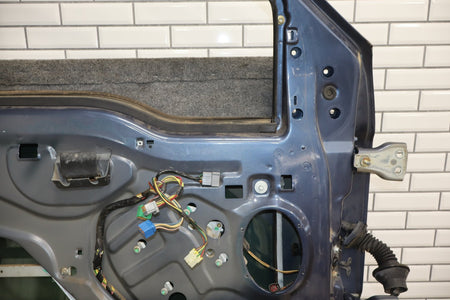 1999-2007 Ford F-250 Super Duty Crew Cab Left Front Door Wedgewood Blue Rust Free