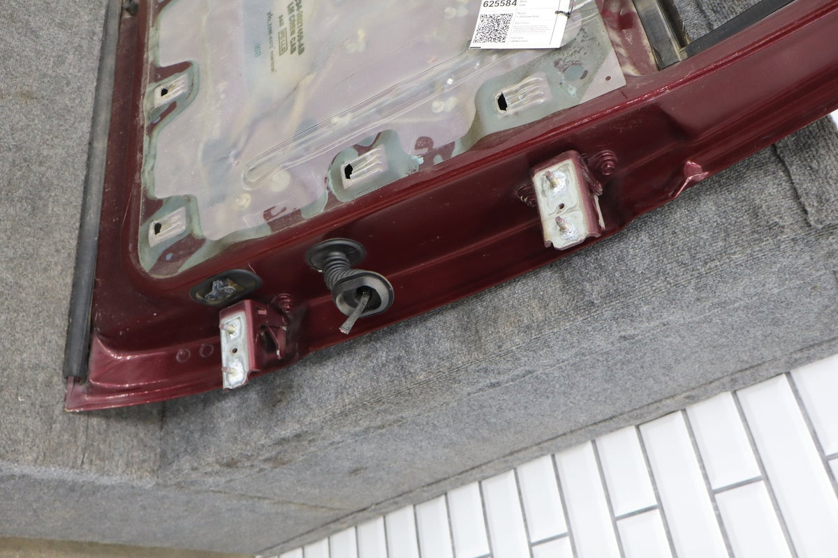 1999-2007 Ford F-250 Super Duty Left Rear Door Dark Toreador Red Rust Free