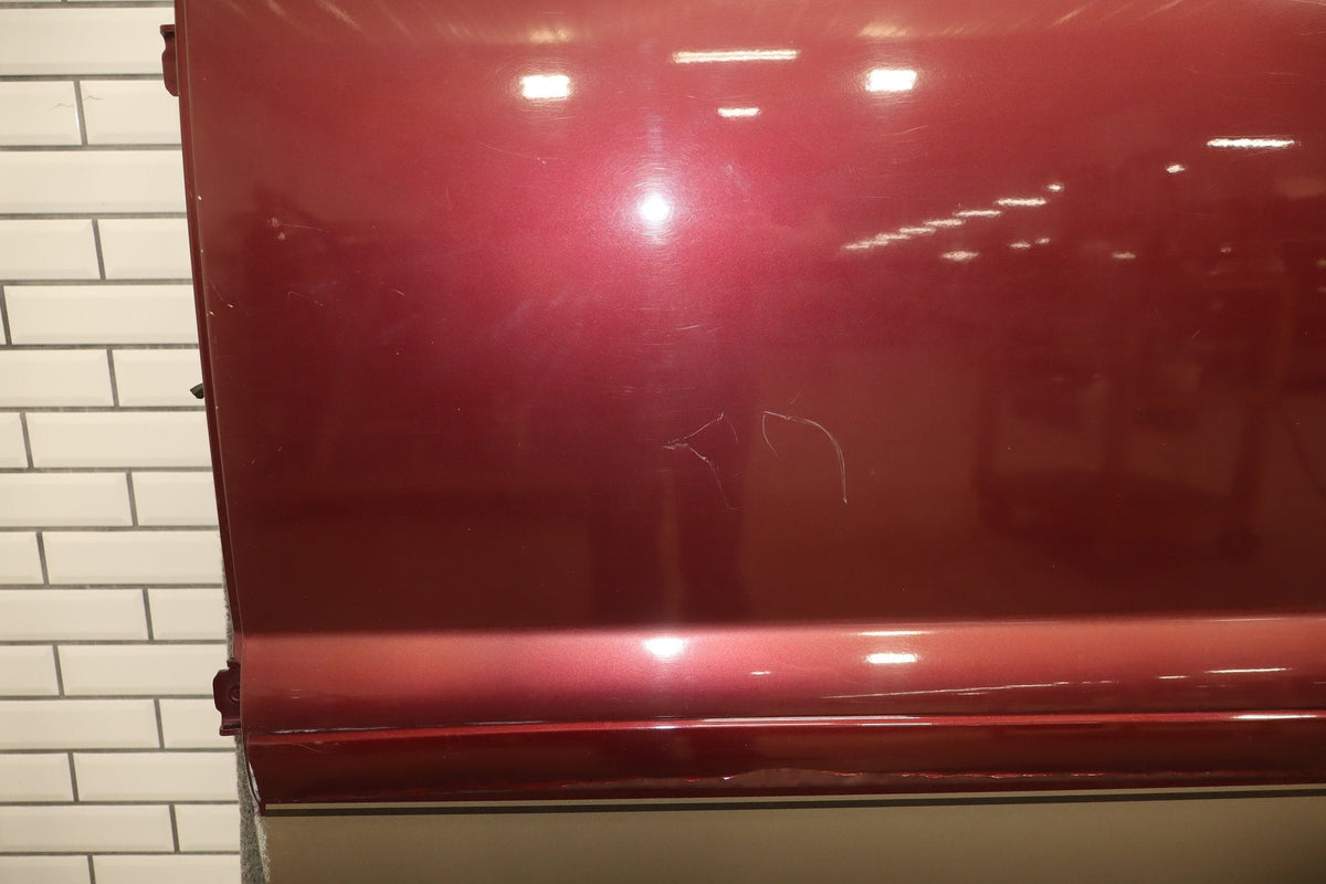 1999-2007 Ford F-250 Super Duty Left Rear Door Dark Toreador Red Rust Free