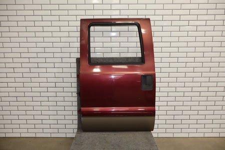 1999-2007 Ford F-250 Super Duty Left Rear Door Dark Toreador Red Rust Free