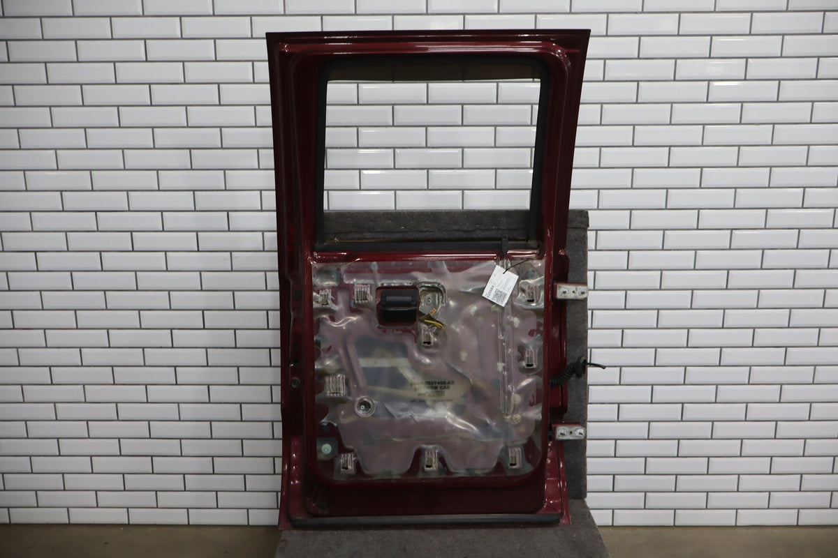 1999-2007 Ford F-250 Super Duty Left Rear Door Dark Toreador Red Rust Free