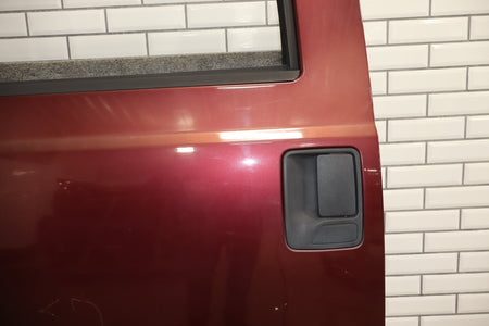 1999-2007 Ford F-250 Super Duty Left Rear Door Dark Toreador Red Rust Free