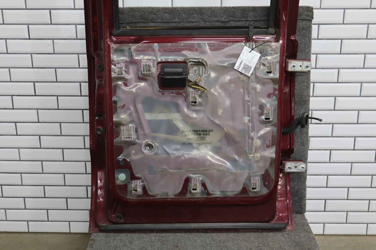 1999-2007 Ford F-250 Super Duty Left Rear Door Dark Toreador Red Rust Free