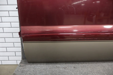 1999-2007 Ford F-250 Super Duty Left Rear Door Dark Toreador Red Rust Free