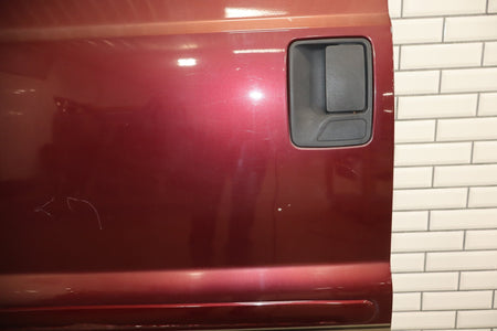 1999-2007 Ford F-250 Super Duty Left Rear Door Dark Toreador Red Rust Free