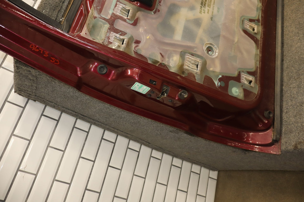 1999-2007 Ford F-250 Super Duty Left Rear Door Dark Toreador Red Rust Free