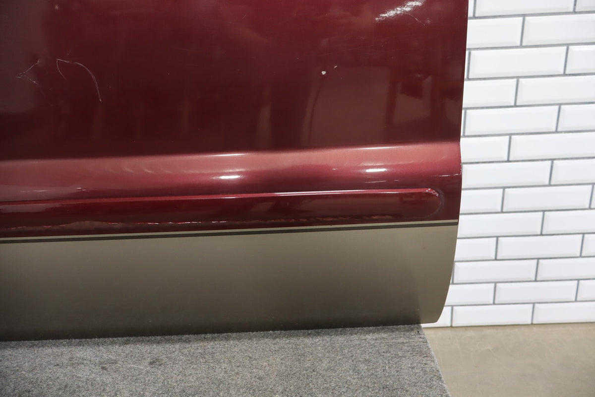 1999-2007 Ford F-250 Super Duty Left Rear Door Dark Toreador Red Rust Free