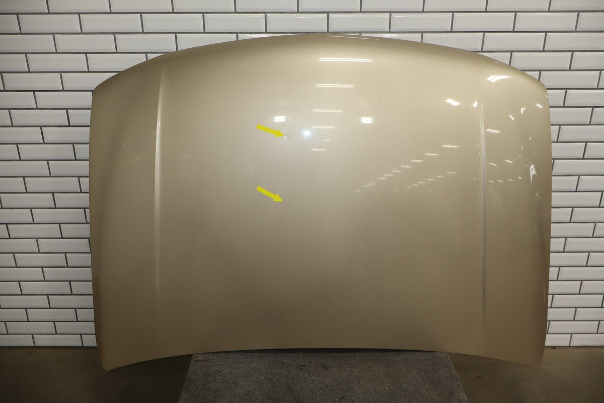 1999-2007 GMC Sierra 2500 2500HD Hood sand beige metallic 15u 12477699