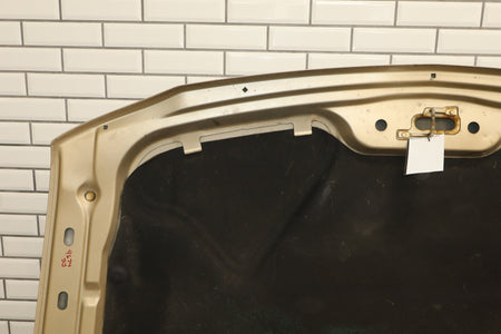 1999-2007 GMC Sierra 2500 2500HD Hood sand beige metallic 15u 12477699