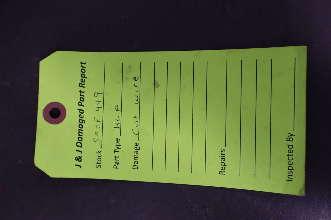 1999 C5 Corvette Right Passenger Headlamp W/Cap Motor