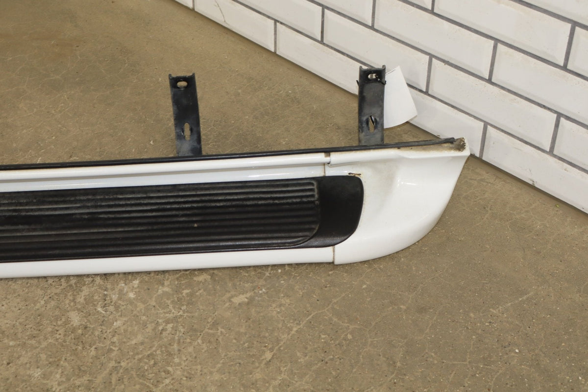 1999 Cadillac Escalade GMT400- Left/Right Running Board Pair Olympic White (50)