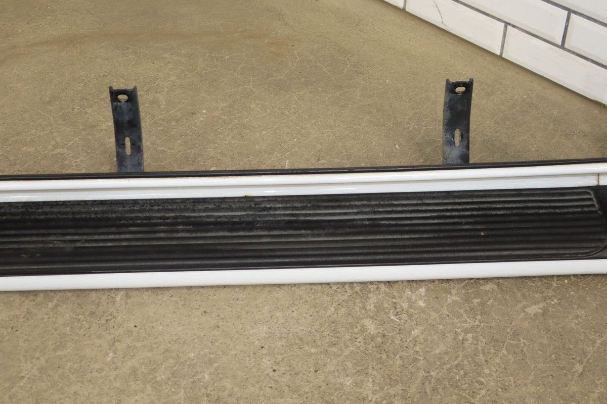 1999 Cadillac Escalade GMT400- Left/Right Running Board Pair Olympic White (50)