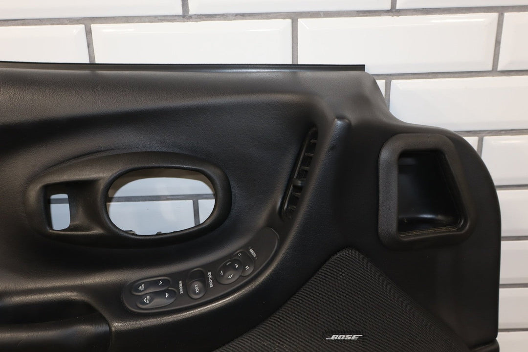 1999 Chevrolet Corvette Base Left Front Interior Trim Panel Black 193