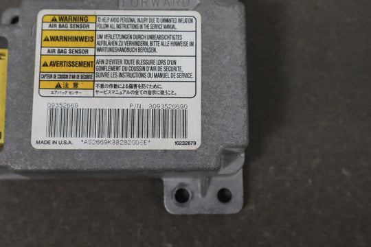 1999 Isuzu Trooper SRS Computer OEM
