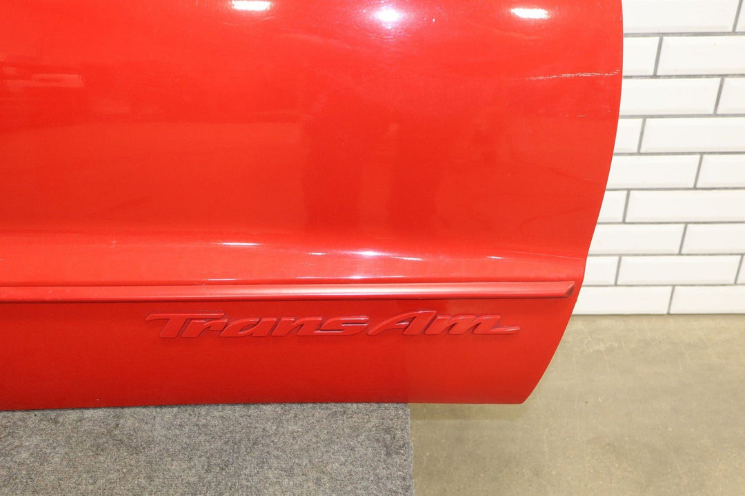 1999 Pontiac Firebird Right Front Door Red 81U