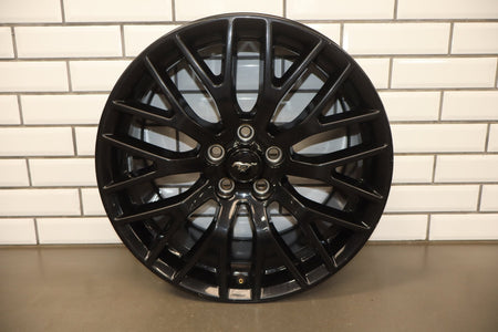 19x9.5 Alloy Wheel | Black | 10 Y Spoke | 5x114.3 | Fits 2015-2023 Ford Mustang