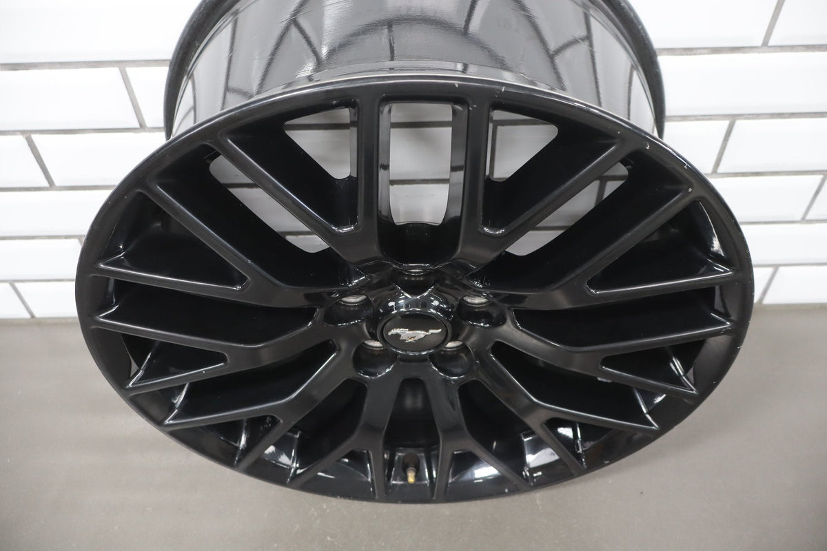 19x9.5 Alloy Wheel | Black | 10 Y Spoke | 5x114.3 | Fits 2015-2023 Ford Mustang