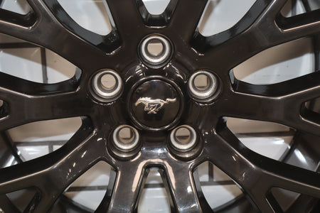 19x9.5 Alloy Wheel | Black | 10 Y Spoke | 5x114.3 | Fits 2015-2023 Ford Mustang