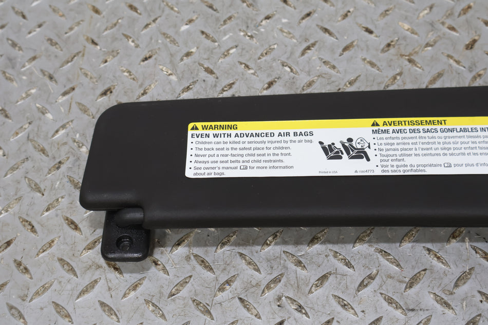 Sun Visor, 2015, Chevrolet, Camaro