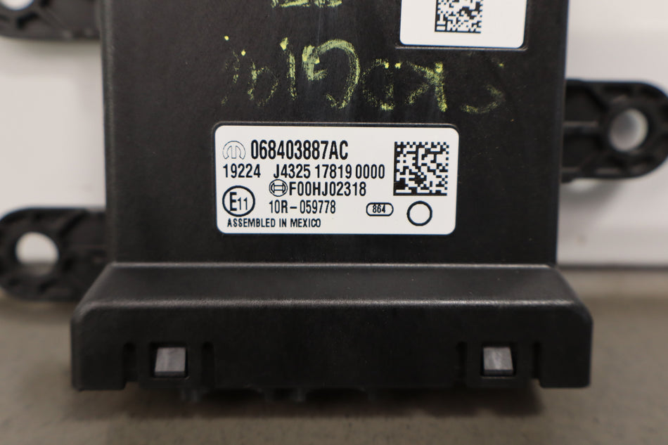 2019 Ram 2500- Chassis Control Module