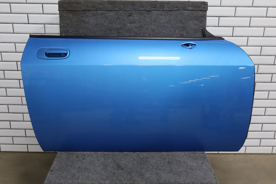 2009 Dodge Challenger Right Front Door Blue PQD