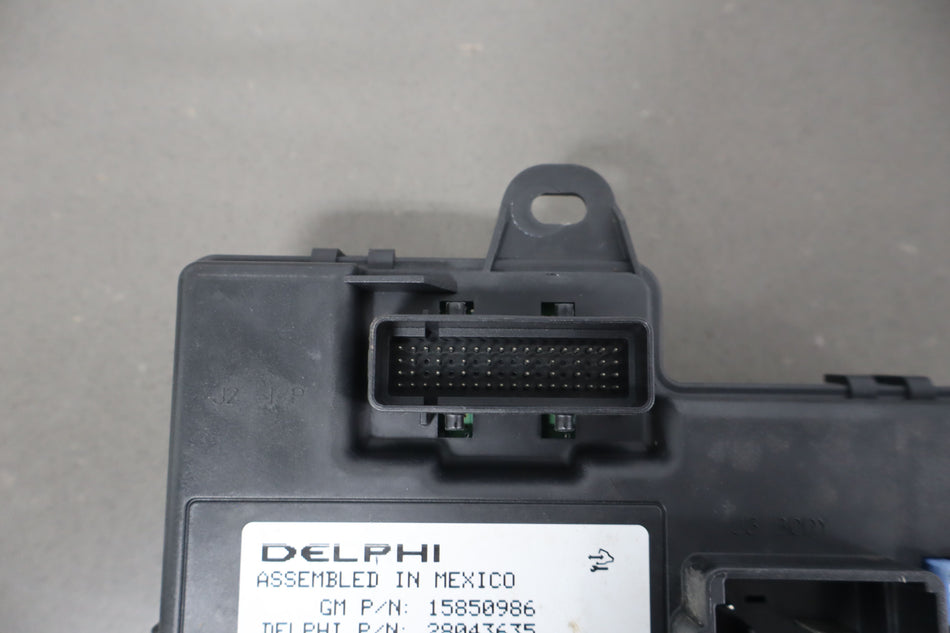 2006 Cadillac XLR- Chassis Control Module