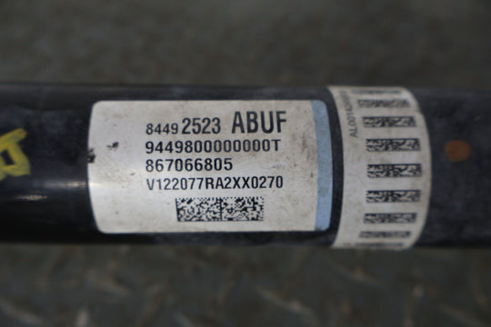 20 - 22 Cadillac CT5 - V RWD Rear Left LH Axle Shaft (3.0T Auto) 26K Miles