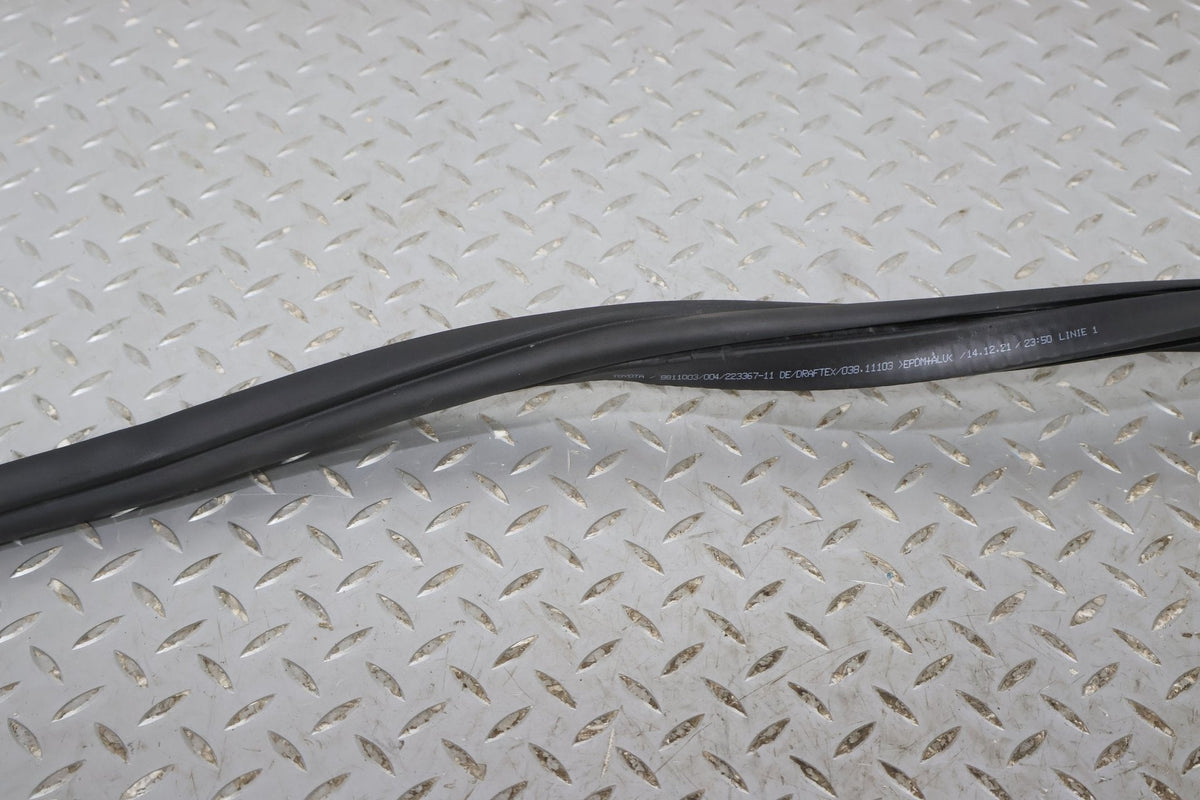 20-22 Toyota Supra GR Right RH Door Weather Stripping Gasket Seal OEM