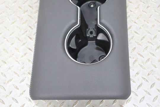 20 - 23 Toyota Supra GR Leather Armrests W/ Cupholders (Black 20) 6992197 - 06