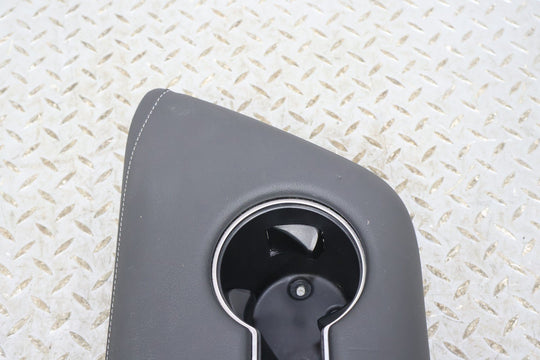 20 - 23 Toyota Supra GR Leather Armrests W/ Cupholders (Black 20) 6992197 - 06