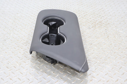 20 - 23 Toyota Supra GR Leather Armrests W/ Cupholders (Black 20) 6992197 - 06