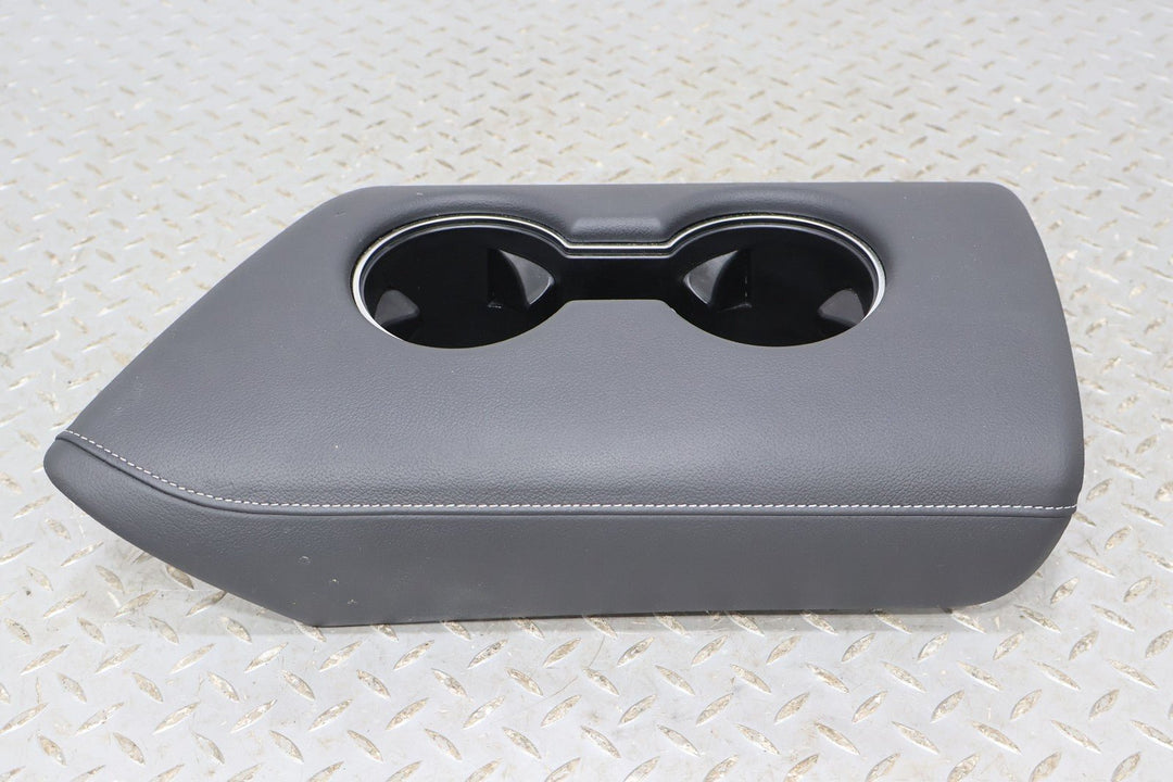 20 - 23 Toyota Supra GR Leather Armrests W/ Cupholders (Black 20) 6992197 - 06