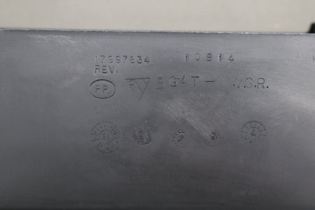 2000-2002 Chevrolet Camaro Pontiac Firebird- Glove Box Lid Gray
