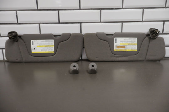 2000 - 2002 Chevy GMC 2500HD OEM Interior Sun Visors Pair Left/Right