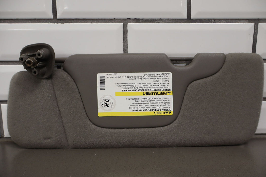 2000 - 2002 Chevy GMC 2500HD OEM Interior Sun Visors Pair Left/Right