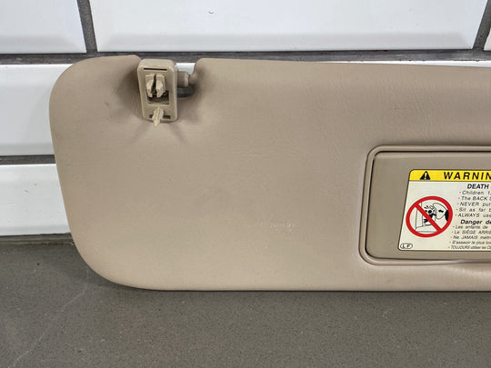 2000 - 2002 Lexus LX470 J100 - Sun Visor Pair Ivory