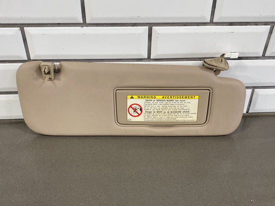 2000 - 2002 Lexus LX470 J100 - Sun Visor Pair Ivory