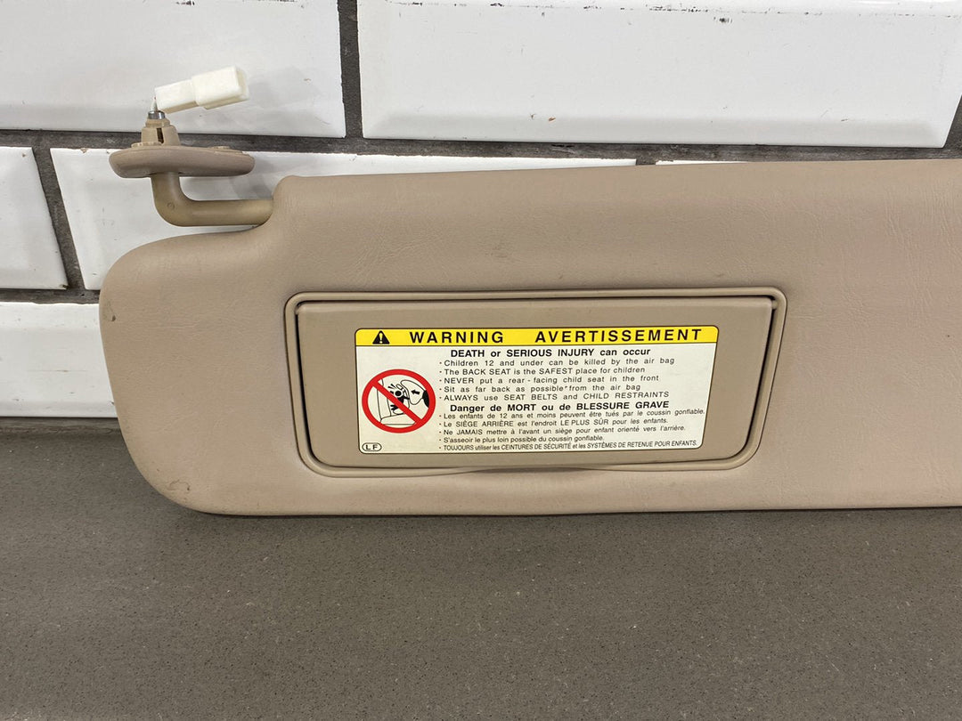 2000 - 2002 Lexus LX470 J100 - Sun Visor Pair Ivory
