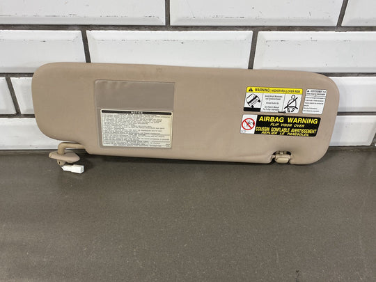 2000 - 2002 Lexus LX470 J100 - Sun Visor Pair Ivory