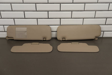 2000-2002 Toyota Land Cruiser Lexus LX470 J100 - Sun Visor Pair Ivory