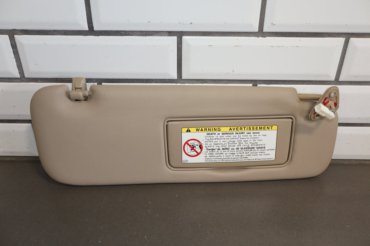 2000-2002 Toyota Land Cruiser Lexus LX470 J100 - Sun Visor Pair Oak