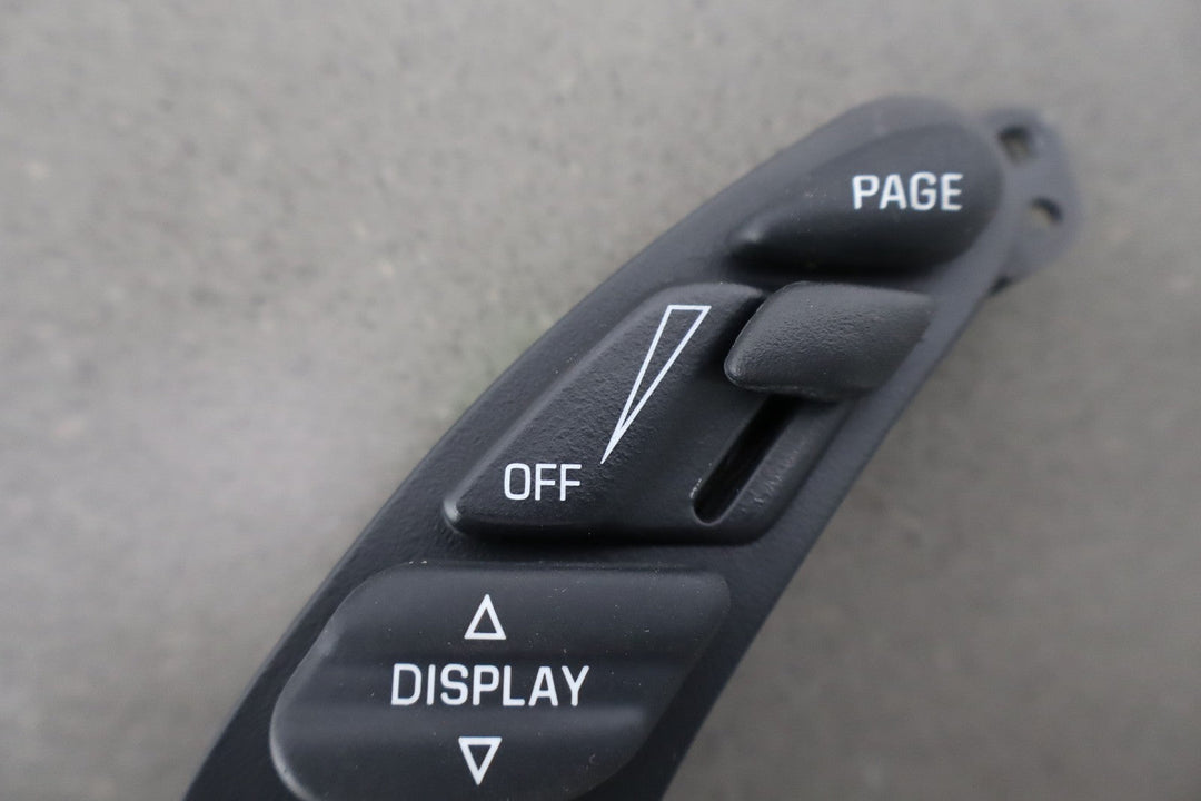 2000 - 2004 C5 Corvette Dash/Speedometer Surround Mounted Driver Info Buttons OEM