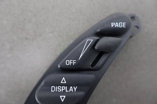 2000 - 2004 C5 Corvette Dash/Speedometer Surround Mounted Driver Info Buttons OEM