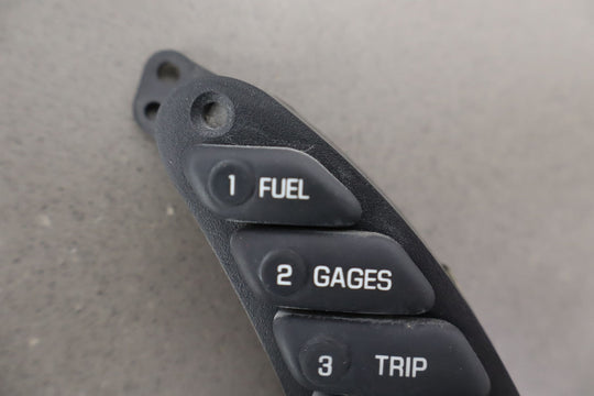 2000 - 2004 C5 Corvette Dash/Speedometer Surround Mounted Driver Info Buttons OEM