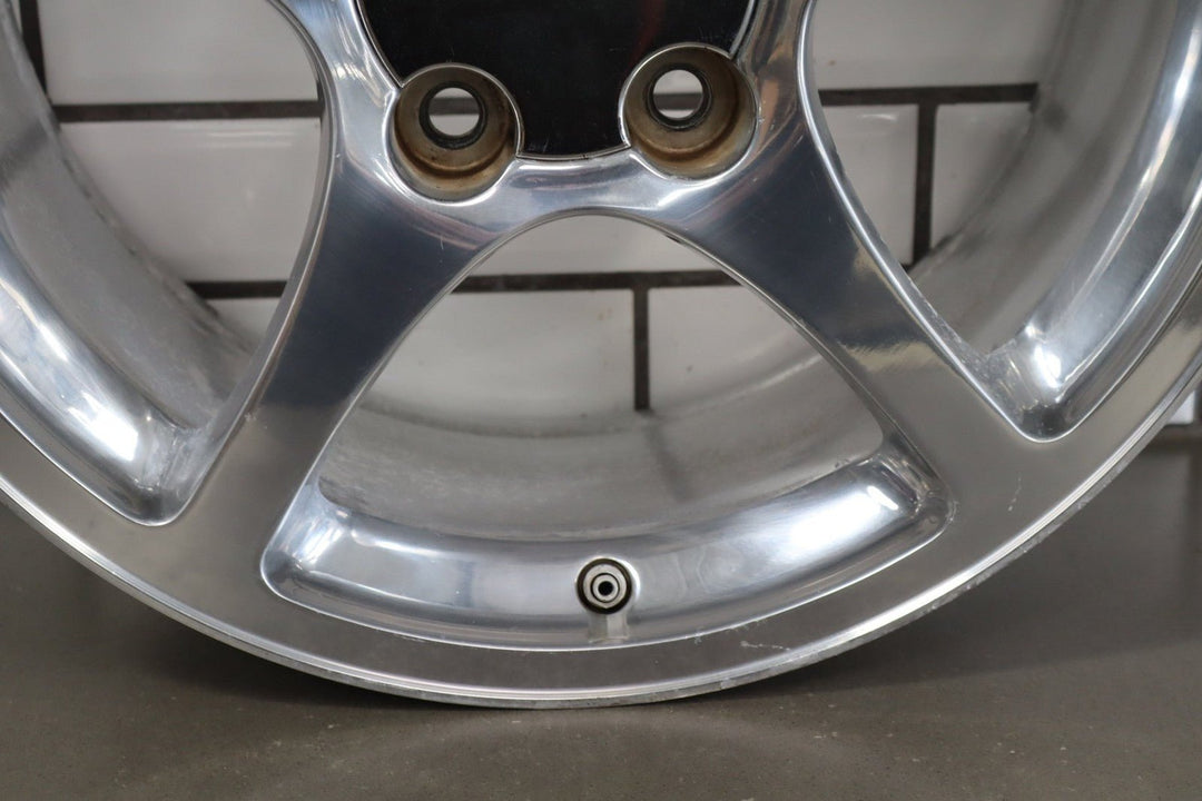 2000 - 2004 Chevrolet Corvette C4 Front 17x8.5 OEM 5 Spoke Polished Wheel