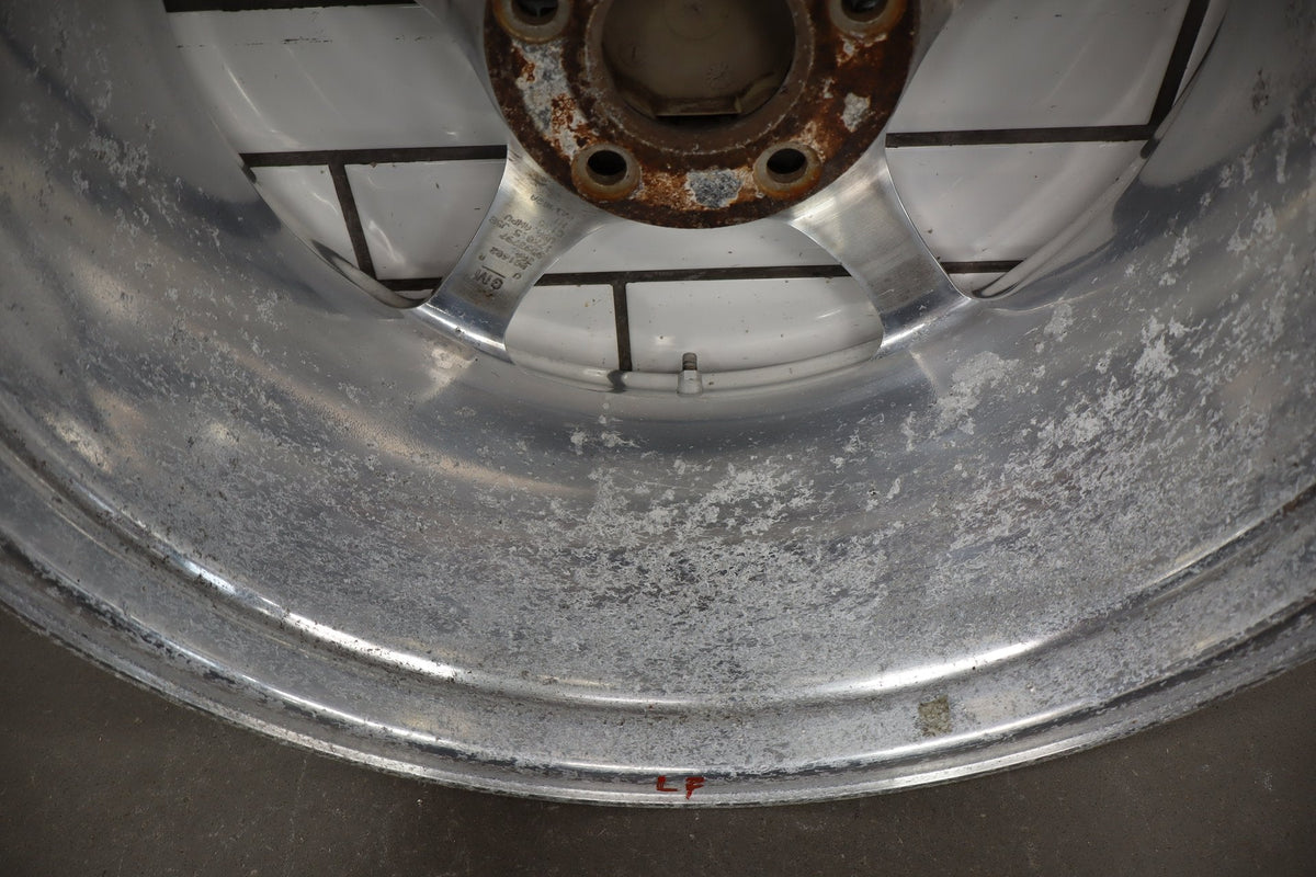 2000-2004 Chevrolet Corvette C5 Front 17x8.5 OEM 5 Spoke Polished Wheel