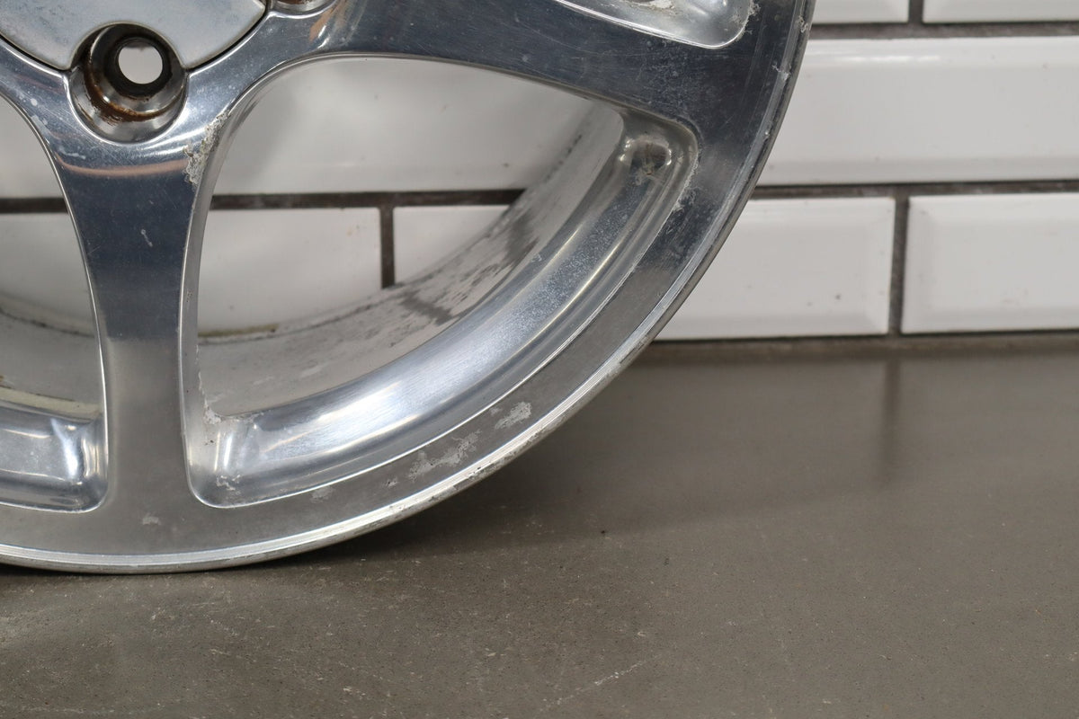 2000-2004 Chevrolet Corvette C5 Front 17x8.5 OEM 5 Spoke Polished Wheel