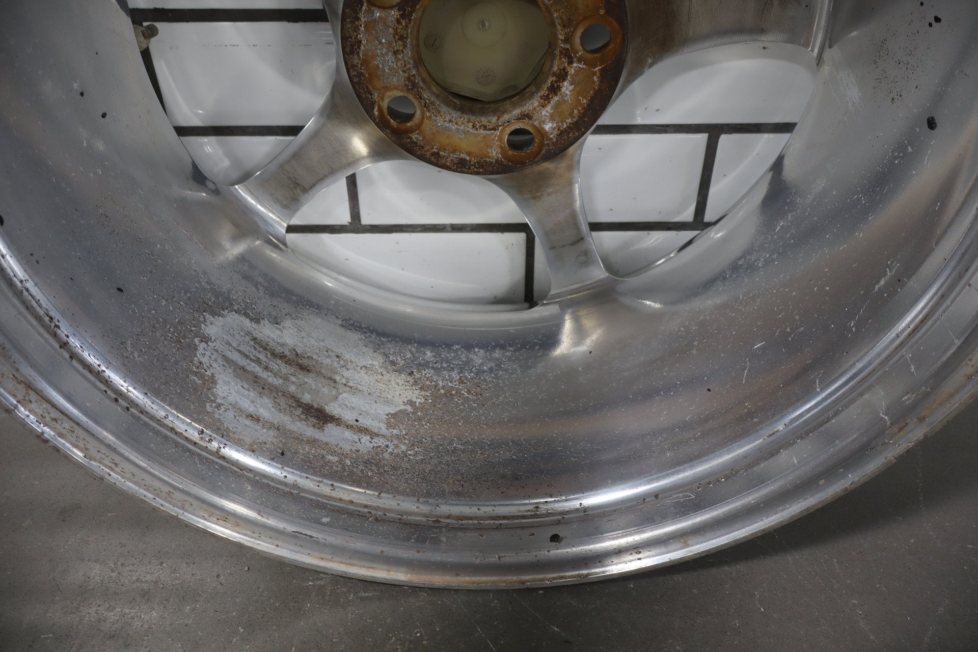 2000-2004 Chevrolet Corvette C5 Front 17x8.5 OEM 5 Spoke Polished Wheel