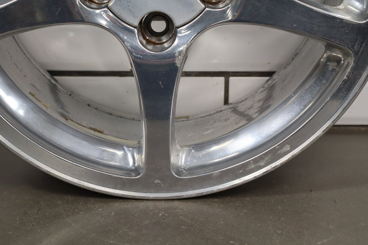 2000-2004 Chevrolet Corvette C5 Front 17x8.5 OEM 5 Spoke Polished Wheel