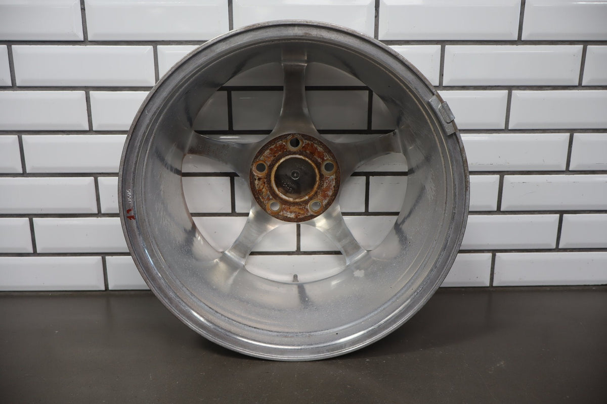 2000-2004 Chevrolet Corvette C5 Front 17x8.5 OEM 5 Spoke Polished Wheel